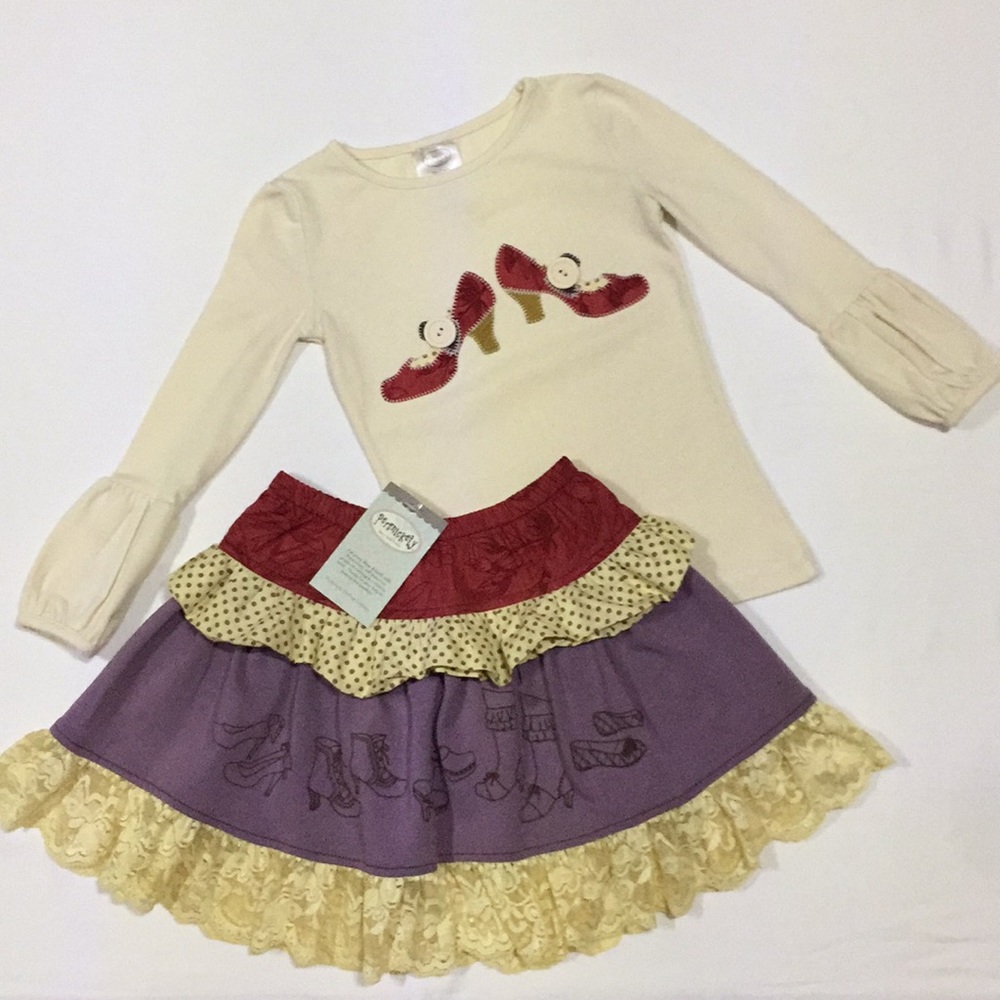 NWT Persnickety Heel Shoe Skirt & Top Size 3 Years